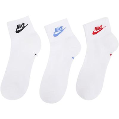 NIKE耐克袜子正品春秋 新款男袜女袜运动休闲袜三双装袜子DX5074