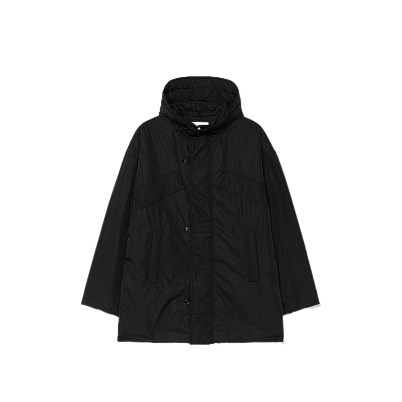 【现货】LOW CLASSIC 25AW 宽松连帽派克大衣 DOUBLEBOO