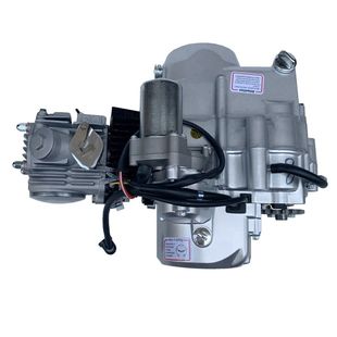 摩托车通用卧式发动机110 125cc内置倒挡无级变速一进一倒发动