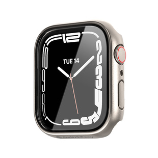 switcheasy适用iwatch Series9代全包防摔手表壳钢化膜一体ultra2
