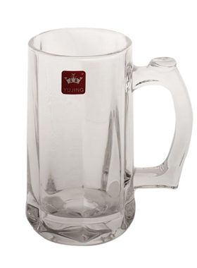 玉晶玻璃酒吧透明啤酒杯