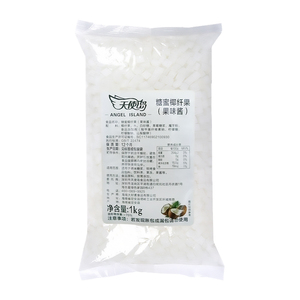 天使岛椰果冻布丁椰果粒1kg果肉