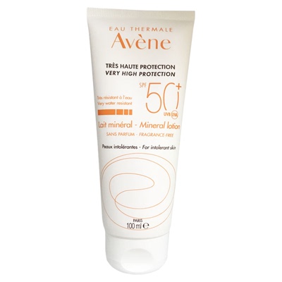 雅漾纯物理自然防晒SPF50+100ml