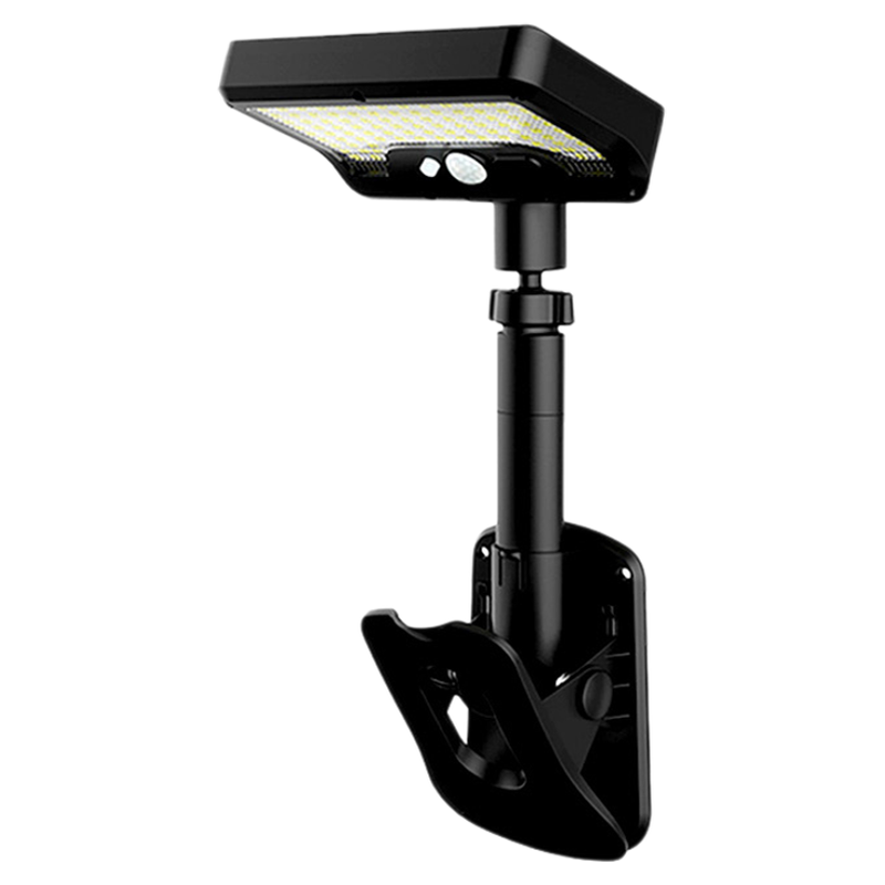 太阳能户外灯2025新款夹子灯室外阳台家用庭院灯人体感应照明路灯