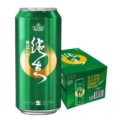 珠江啤酒特制纯生啤酒