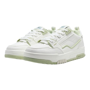 特步方程板鞋2025冬季新品女款革面保暖休闲鞋厚底增高运动鞋女鞋