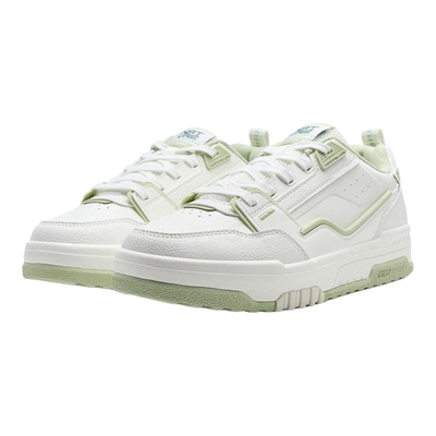 特步方程板鞋2025冬季新品女款革面保暖休闲鞋厚底增高运动鞋女鞋