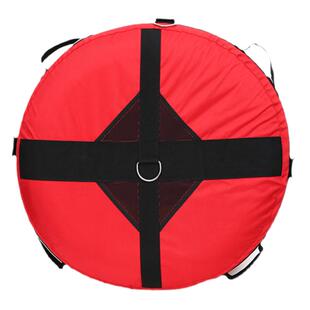 专业自由潜浮球潜水充气反光浮标象拔SMB水面信号下潜尼龙安全绳