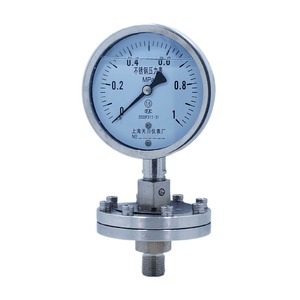 天川上海全不锈钢耐震隔膜压力表