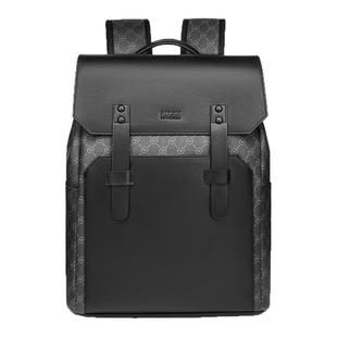 马克华菲双肩包男款2025新款潮牌大容量背包男士休闲电脑包书包男