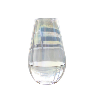 北欧玻璃花瓶透明创意客厅插花玫瑰百合花向日葵家用干花装饰摆件