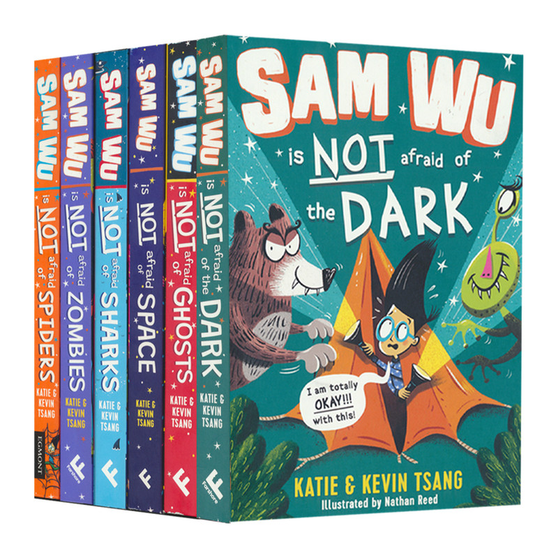 Sam Wu Is Not Afraid Of ... 山姆不是胆小鬼1-6 儿童英语章节小说桥梁书 幽默搞笑 青少年课外读物 英文原版进口图书