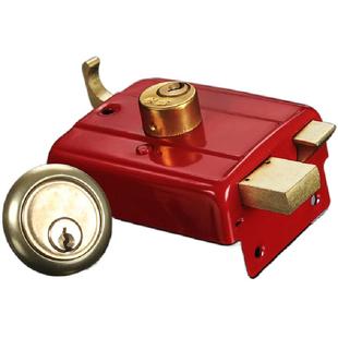 包邮556外装双舌锁559防盗门锁通用型木门全铜门锁老式铁门锁