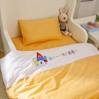 Полно оранжево -желтая вышивка вышивая цветочная пружина и осенний набор из шести