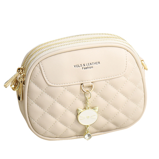 斜挎包女2025新款卡通可爱超火小包包高级感小众今年流行爆款包包