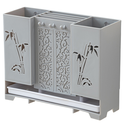 筷子筒置物架壁挂打孔厨房多功能