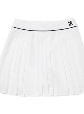 【自营】MLB女款学院风百褶裙时尚休闲运动短裙半身裙3FSKV0253