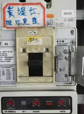 议价伊顿EATON Cutler-Hammer 断路器 KD   KD3400F 3P 225A KT32