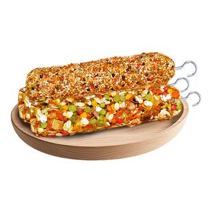 鸟儿谷物磨嘴棒天然营养主粮鹦鹉果蔬棒鸟宠磨牙吃食训练奖励鸟食