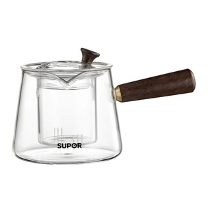 苏泊尔电陶炉专用煮茶壶2025新款侧把玻璃烧水壶泡茶壶煮陈皮器具