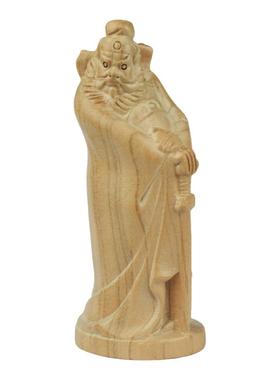 桃木平安中式客厅钟馗像