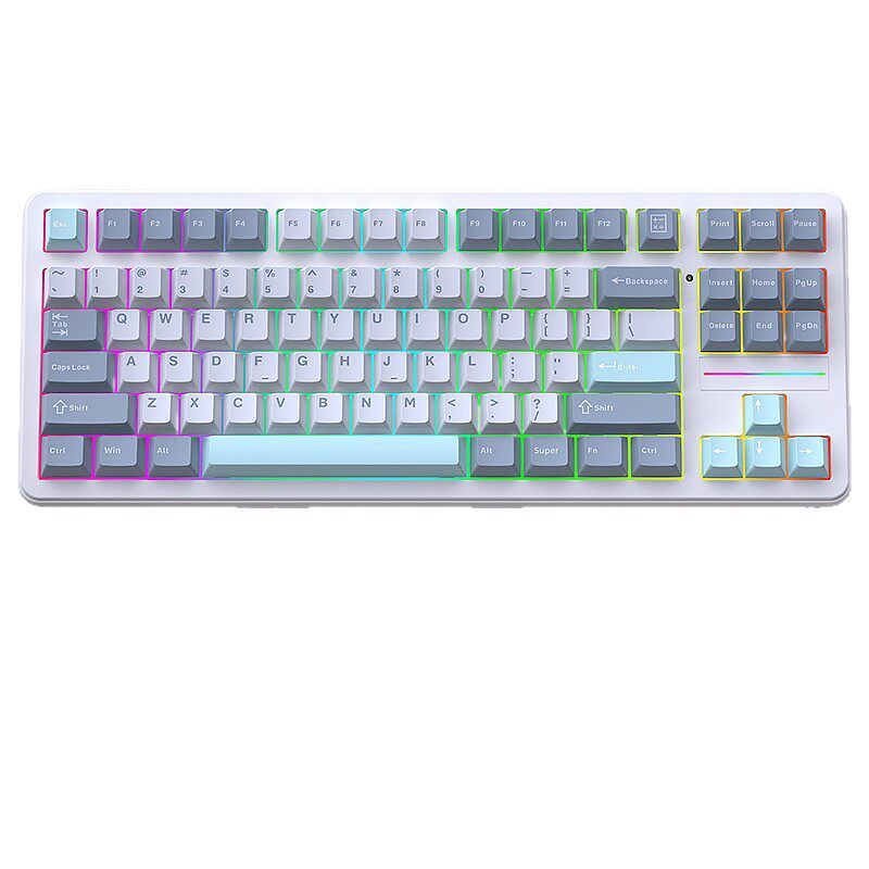 黑吉蛇YG80蓝牙三模RGB机械键盘
