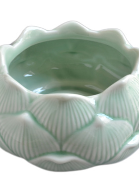 佛具用品佛前供奉供佛莲花香炉