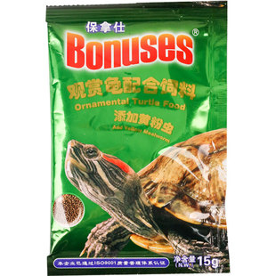 保拿仕龟粮陆龟水龟粮乌龟草龟粮巴西龟饲料鳄龟开口粮高蛋白营养
