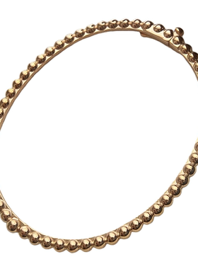 通勤百搭单珠边手镯抛光仔细