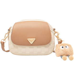 奥康小圆包2026新款包包真皮通勤包大容量单肩包高级女式斜挎小包