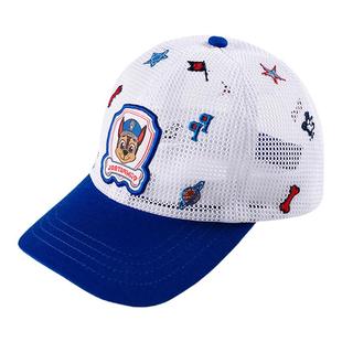 汪汪队儿童太阳帽男童防晒帽男孩棒球帽鸭舌帽宝宝遮阳网眼帽子夏