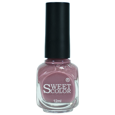 SweetColor指甲油粉紫色显白