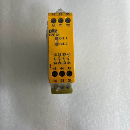 溢价-皮尔兹PILZ安全继电器，型号PZEX4，型号774585，