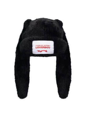 【官方正品】loverboy毛绒针织帽