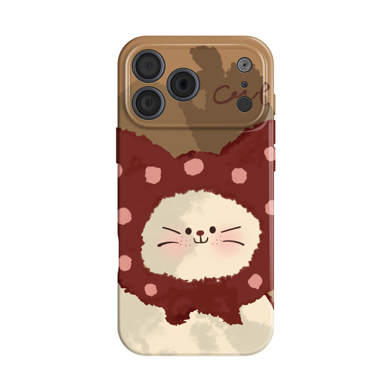 头套小猫~适用苹果18promax手机壳17iphone16mate80华为pura70nova13小米15可爱opporeno14简约vivo荣耀300萌