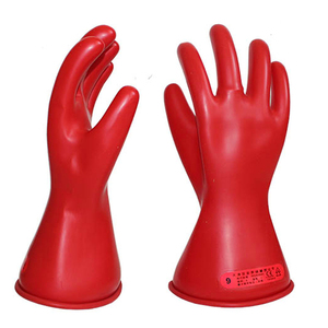 正品双安牌2.5kv00级乳胶手套