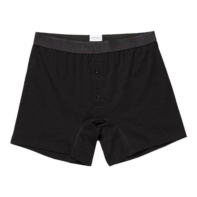 【双11狂欢】【断码S】SUNSPEL男超细长绒棉精纺双粒扣平角内裤