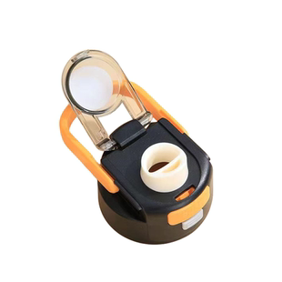 优美家保温杯盖子配件吸管杯盖便携手提盖防漏杯盖学生水壶双饮盖