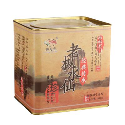 浓香型散装老枞水仙御龙岩黄罐