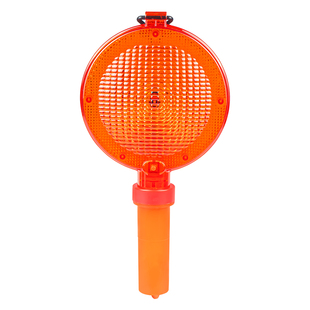 干电池手持频闪警示灯智能光控多功能LED路障路锥爆闪警示灯