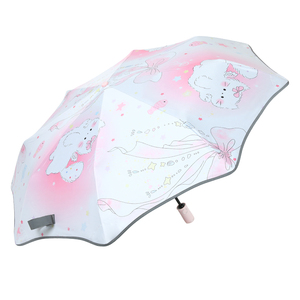 儿童圆角防回弹全自动晴雨伞