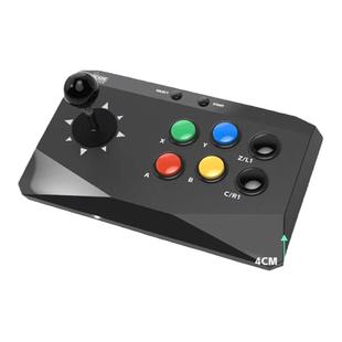 兼容电脑/安卓/IOS/switch/ps3蓝牙摇杆连发机械按键街机格斗摇台