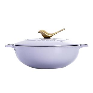 立德尔珐琅锅妈咪锅家用炖盅铸铁炖锅海鲜锅焖锅汤锅电磁炉搪瓷锅