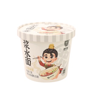 陇浆源浆水面桶装酸菜非油炸冲泡免煮速食即食方便面甘肃天水特产
