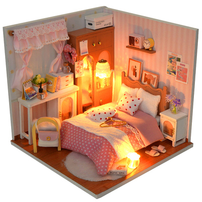 diy小屋我的家园积木拼装玩具