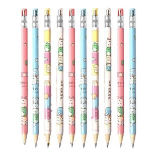 天卓2.0自动铅笔活动书写儿童考试粗芯粗头可换笔芯2B免削笔刀