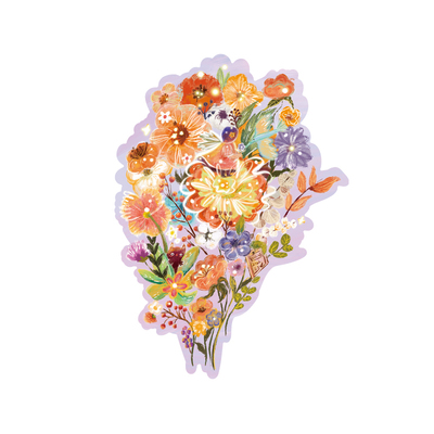 Kibifufu异形花束减压拼图520片