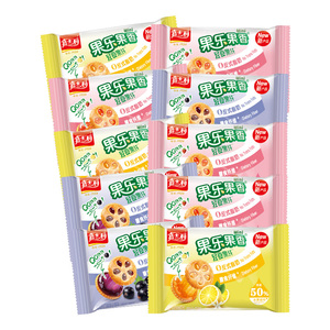 嘉士利果乐果香果酱夹心饼干零食小吃圆饼休闲食品儿童单独小包装