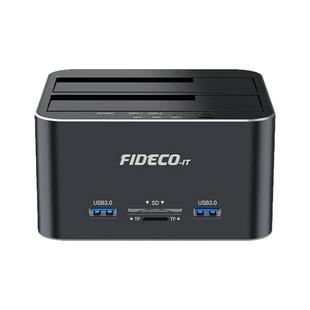 机械硬盘盒外接3.5寸固态sata通用扩展坞usb读取器移动双盘位底座