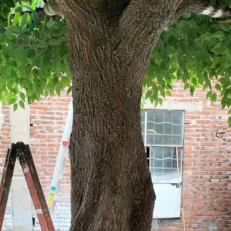 厂家直销仿真榕树大型玻璃钢假树  室内景观树装饰用仿真大榕树